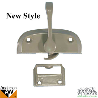 Andersen Sash Lock & Keeper OLD STYLE Double Hung - Stone