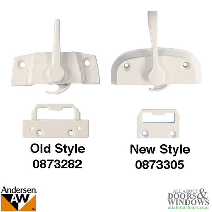 Discontinued Andersen Sash Lock and Keeper OLD STYLE Double
