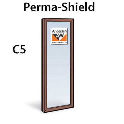 Andersen Perma-Shield Sash, Dual Pane Glass, C5 - Terratone