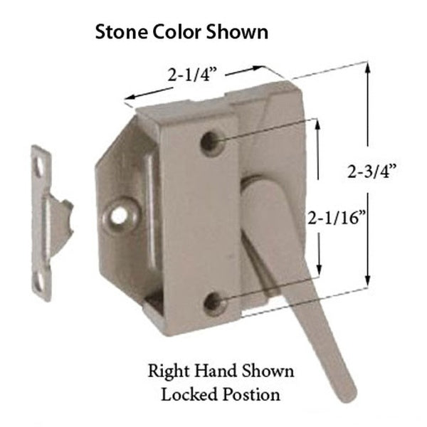 Andersen Casement Window Sash Lock, Perma-Shield 1979-95, RH