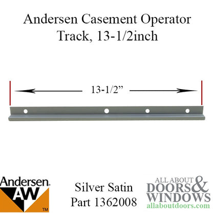 Andersen Window - Perma Shield Casement Operator Channel / Track - 13-1/2 inches