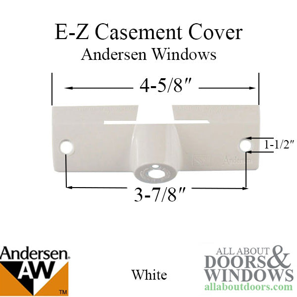 Andersen Cover, Plastic, Casement Window - White