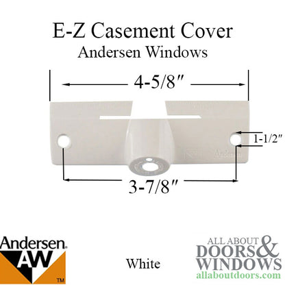 Andersen Cover, Plastic, Casement Window - White