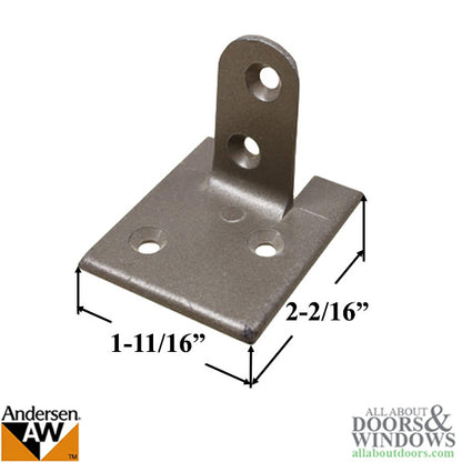 Andersen Stationary Non-Handed Panel Clip - Stone