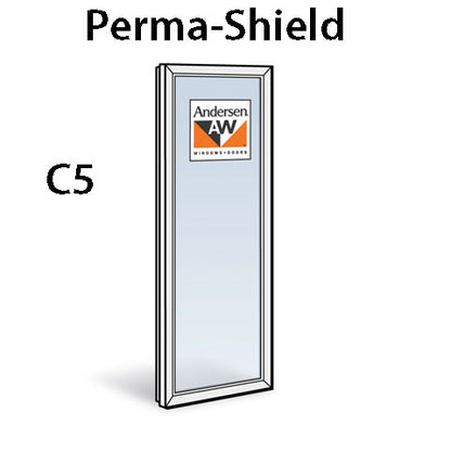 Andersen Perma-Shield Sash, Dual Pane Glass, C5 - White