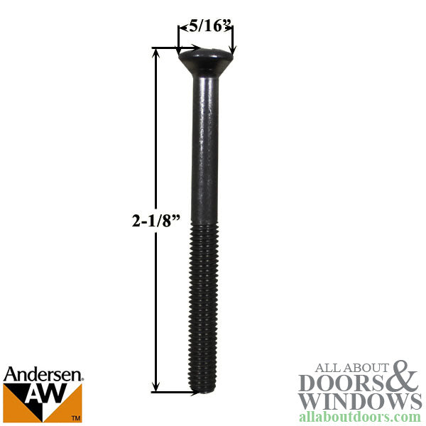 Andersen Window - Prefinished Terratone Doors - Threaded Bol