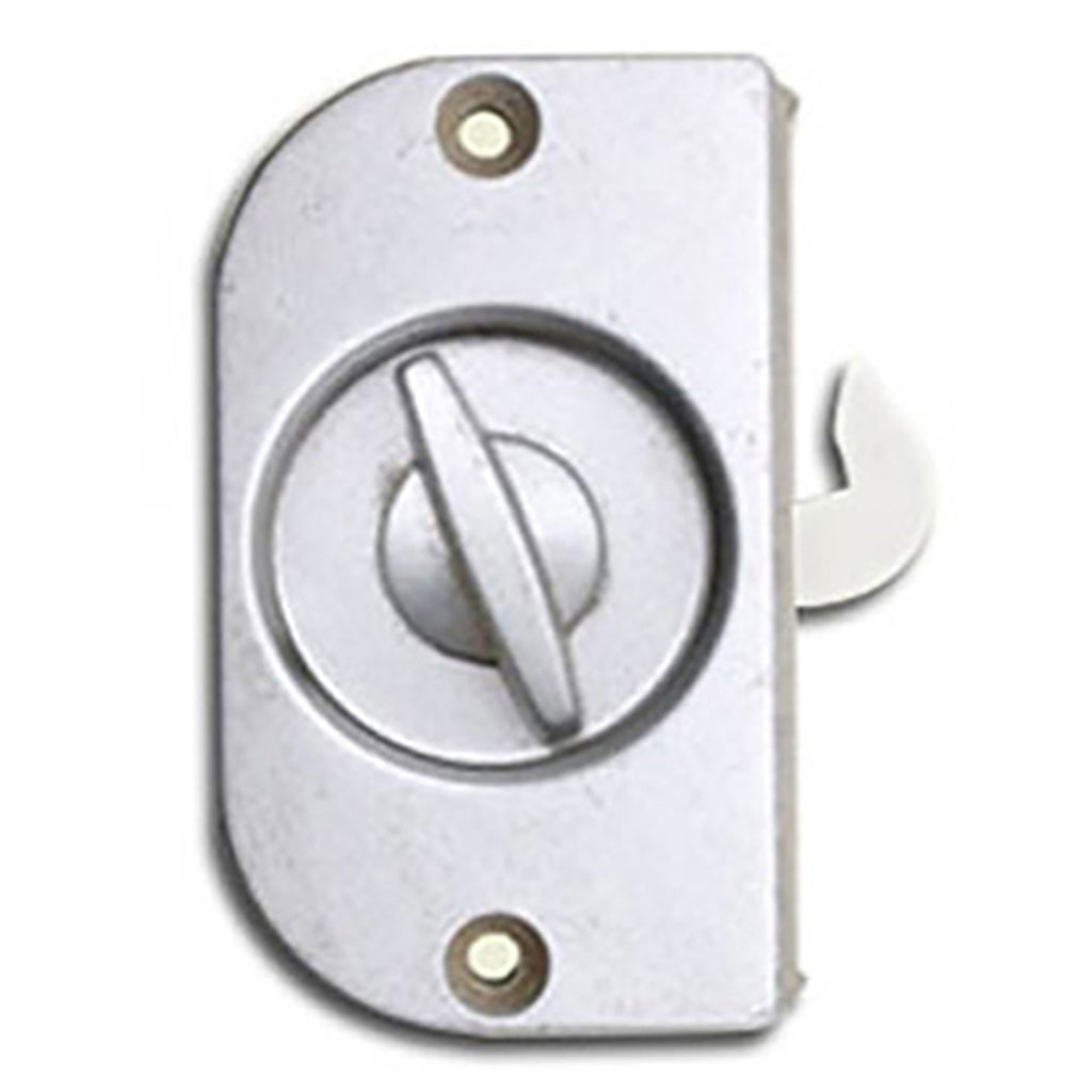 Andersen 2 Panel Patio Door Screen Latch / Lock - Satin Silver