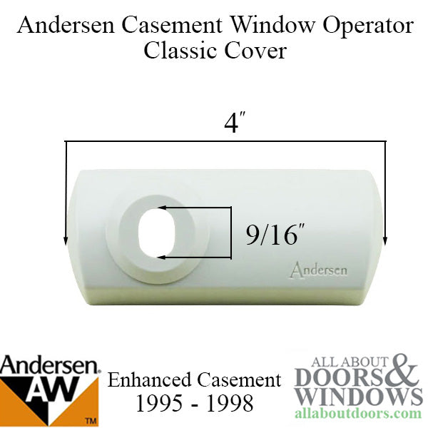 Andersen Enhanced Casement Window - Operator Cover - Classic