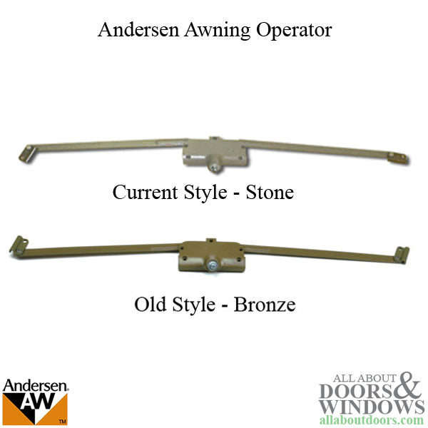 Andersen Awning Operator, A4-7082, Long Arm - Stone