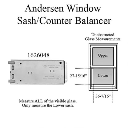 Andersen 200 Series Narroline Window Sash/Counter Balancer -