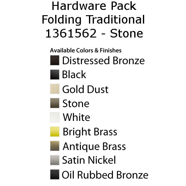 Andersen Casement Window - 200/400 Series - Hardware Pack -