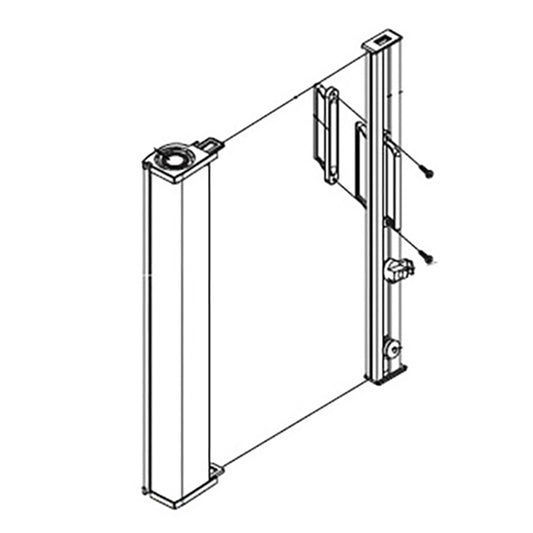 Andersen Frenchwood Gliding Doors - Retainer w/Screws - Retr
