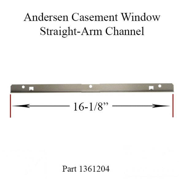 Andersen Channel / Track PSC, Straight Arm, 1971-95 - Steel