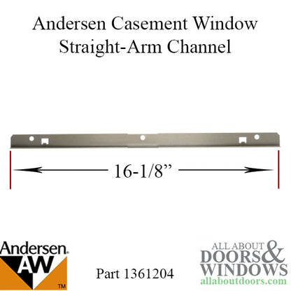 Andersen Channel / Track PSC, Straight Arm, 1971-95 - Steel