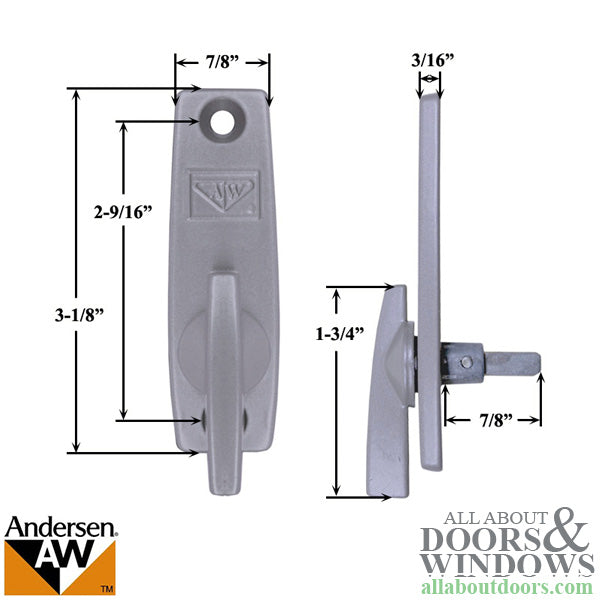 Andersen Window - Prefinished Terratone Doors - Inside 2 Pan