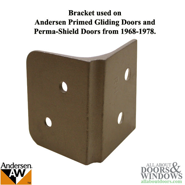 Andersen Right-hand Stationary Door Panel Bottom Bracket - S