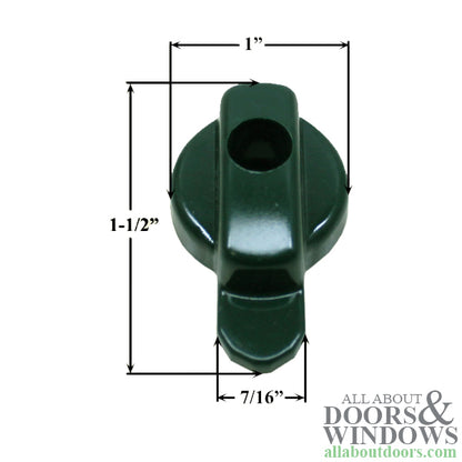 Andersen Insect Screen Latch - Forest Green