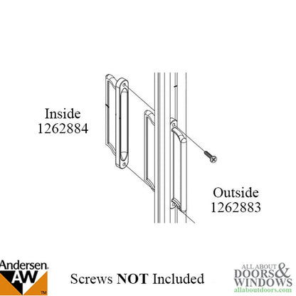 Andersen Retractable Insect Screen Exterior Handle, August 2