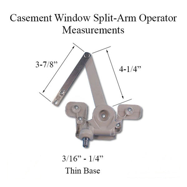 Andersen Window - E-Z Casement - Split Arm Operator, (1999-p