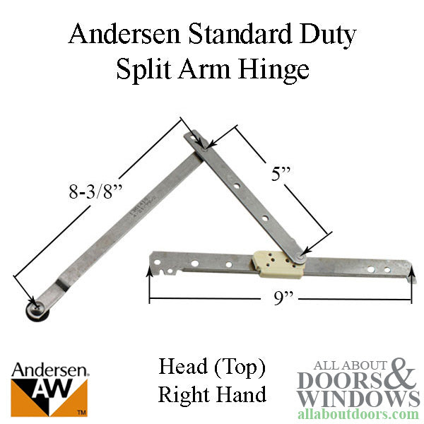 Andersen Standard Duty Right Handed Head Hinge, Enhanced Casement 1995-1998