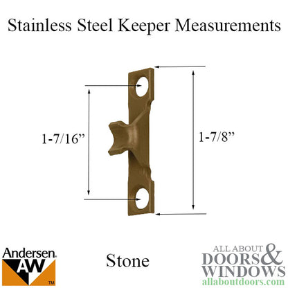 Andersen Keeper, Perma-Shield Casement Window-Stone