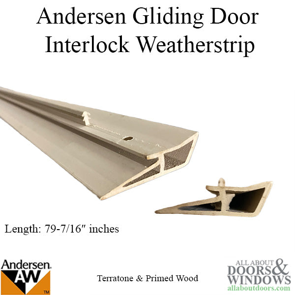 Andersen Interlock, Primed Wood Gliding Door, 2