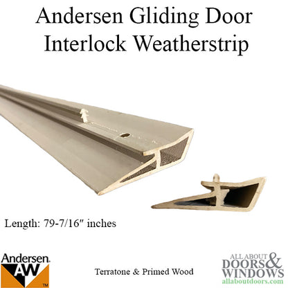 Andersen Interlock, Primed Wood Gliding Door, 2