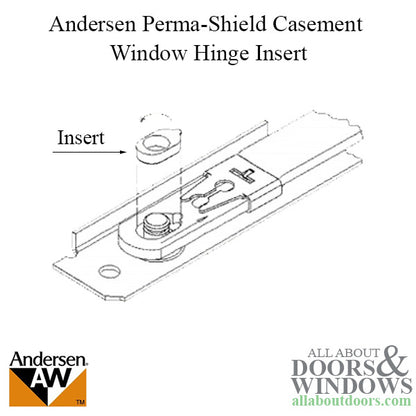 Andersen Perma-Shield Improved/E-Z Casement Windows - Hinge