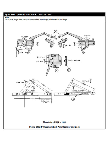Andersen Keeper, Perma-Shield Casement Window-Stone