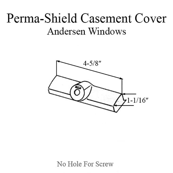 Andersen Window - Perma-Shield Primed Casement Operator Cove
