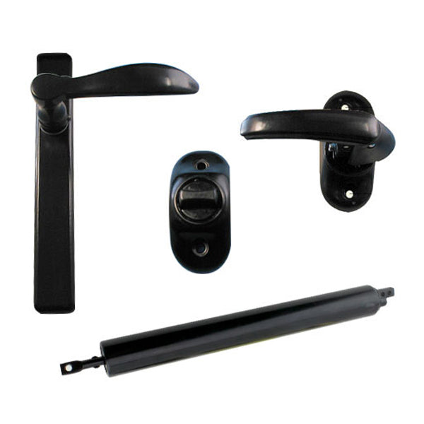 Storm Door Handle & Closer Set, Andersen Storm Door - Black