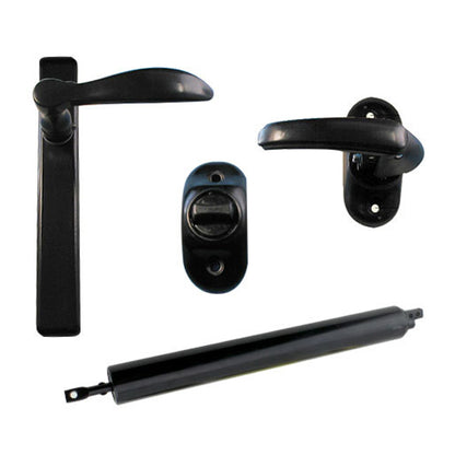 Storm Door Handle & Closer Set, Andersen Storm Door - Black
