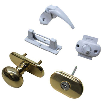 Andersen / Emco Knob and Deadbolt Set - 1-1/2 Inch Door