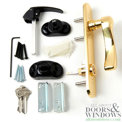 Andersen Emco Keyed 3 Post Storm Door Hardware with Deadbolt