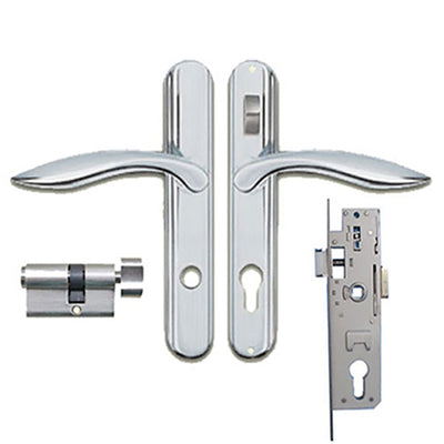 Andersen Storm Door Hardware w/ Lock Bar, Choose Finish