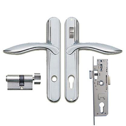Andersen Storm Door Hardware w/ Lock Bar, Choose Finish