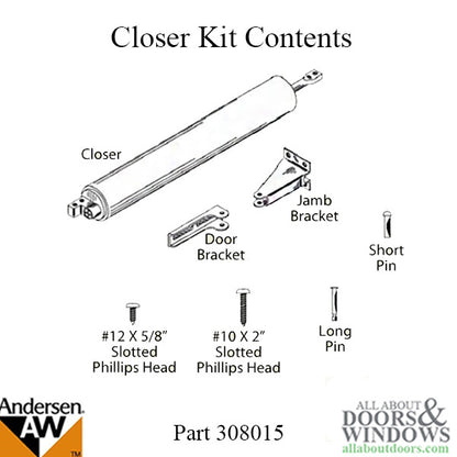 Andersen / Emco 1 Pack Standard Storm / Screen Door Closer K