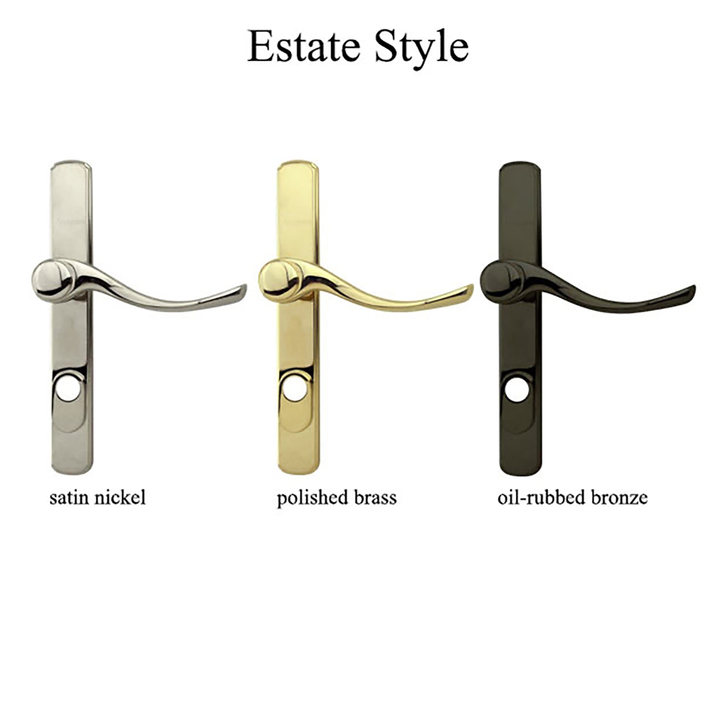 Andersen Storm Door Hardware, Estate Style - Choose Color