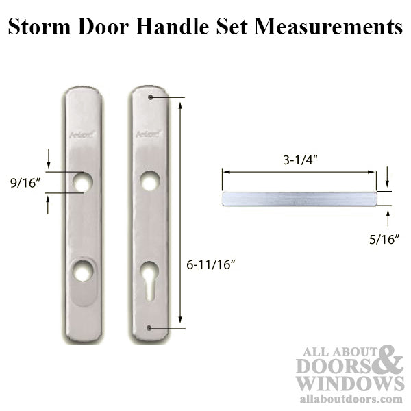 Andersen / EMCO Storm Door Handleset, Estate Design, Choose