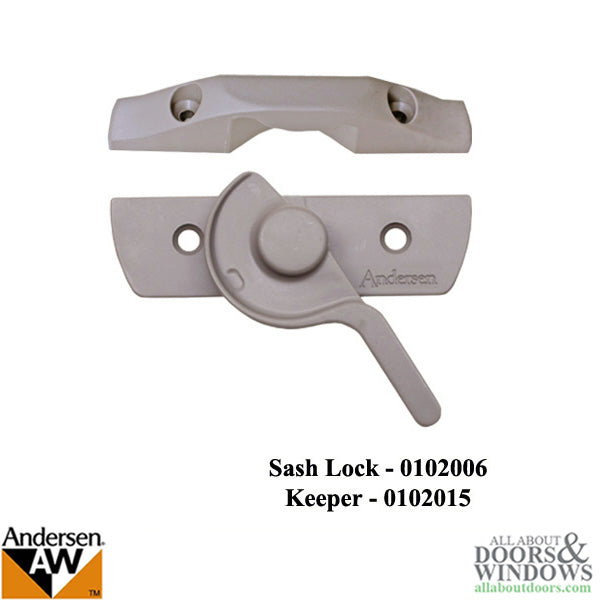 Andersen Sash Lock Keeper for 400 Series Woodwright Double H