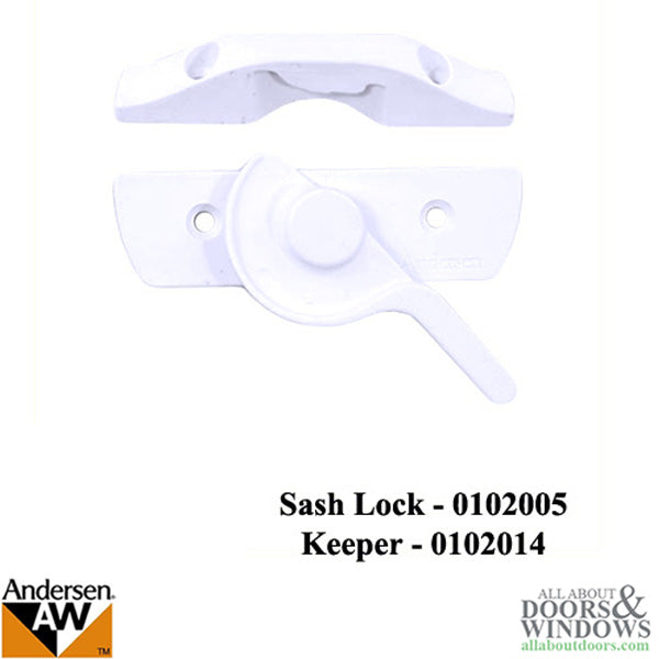 Andersen Sash Lock for 400 Series Woodwright Double Hung Win