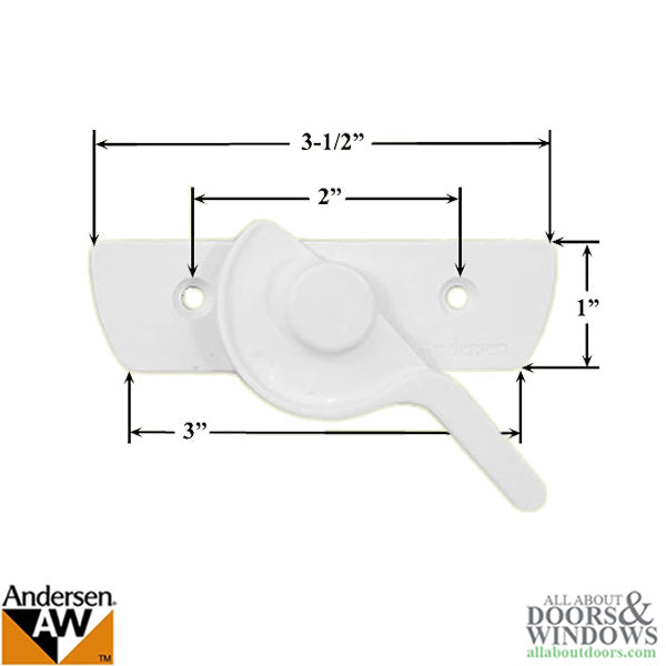 Andersen Sash Lock for 400 Series Woodwright Double Hung Win