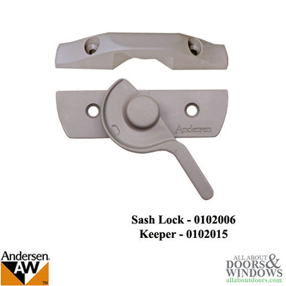 Andersen Sash Lock for 400 Series Woodwright Double Hung Win