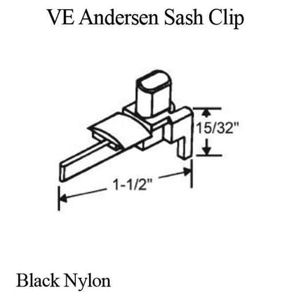Sash Clip, VE Andersen