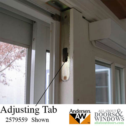 Andersen Hook Bolt Receiver - Upper PA/ Lower AP , FWH Door