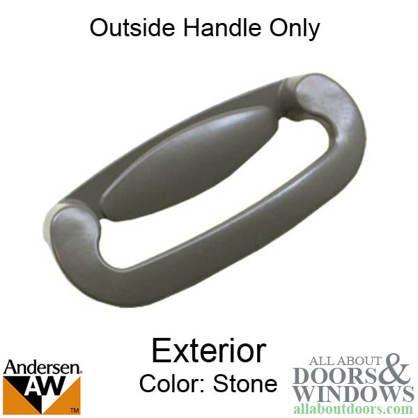 Andersen Perma-Shield Gliding Door - Handle - Tribeca - Ext