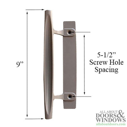 Andersen Window - Frenchwood Gliding Door - Interior Dished