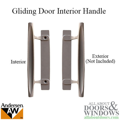 Andersen Window - Frenchwood Gliding Door - Interior Dished
