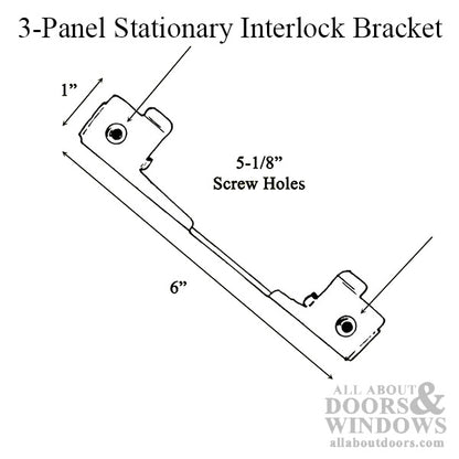 Andersen Window - Perma-Shield Gliding Door - 3 Panel Statio