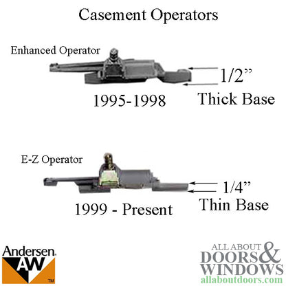 Discontinued Andersen Operator, Enhanced Casement Split Arm